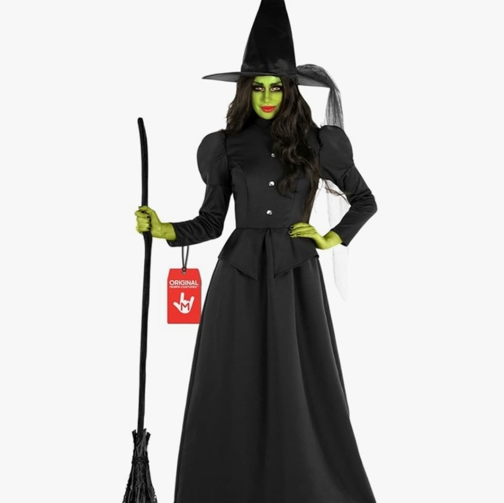Womens Wicked Witch West Costume - Black, Xxl